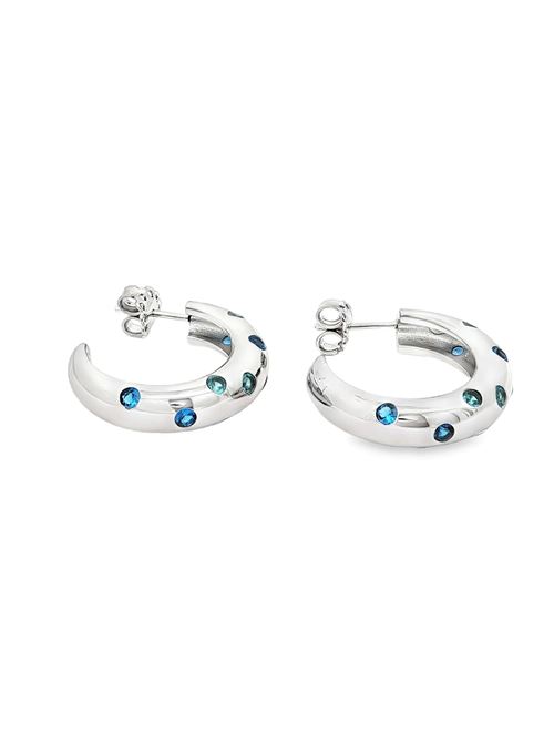 Glamour acquamarina&blue earrings GOCCIAZZURRA JEWELS | ORGLAMOURRODIOAZZURRO